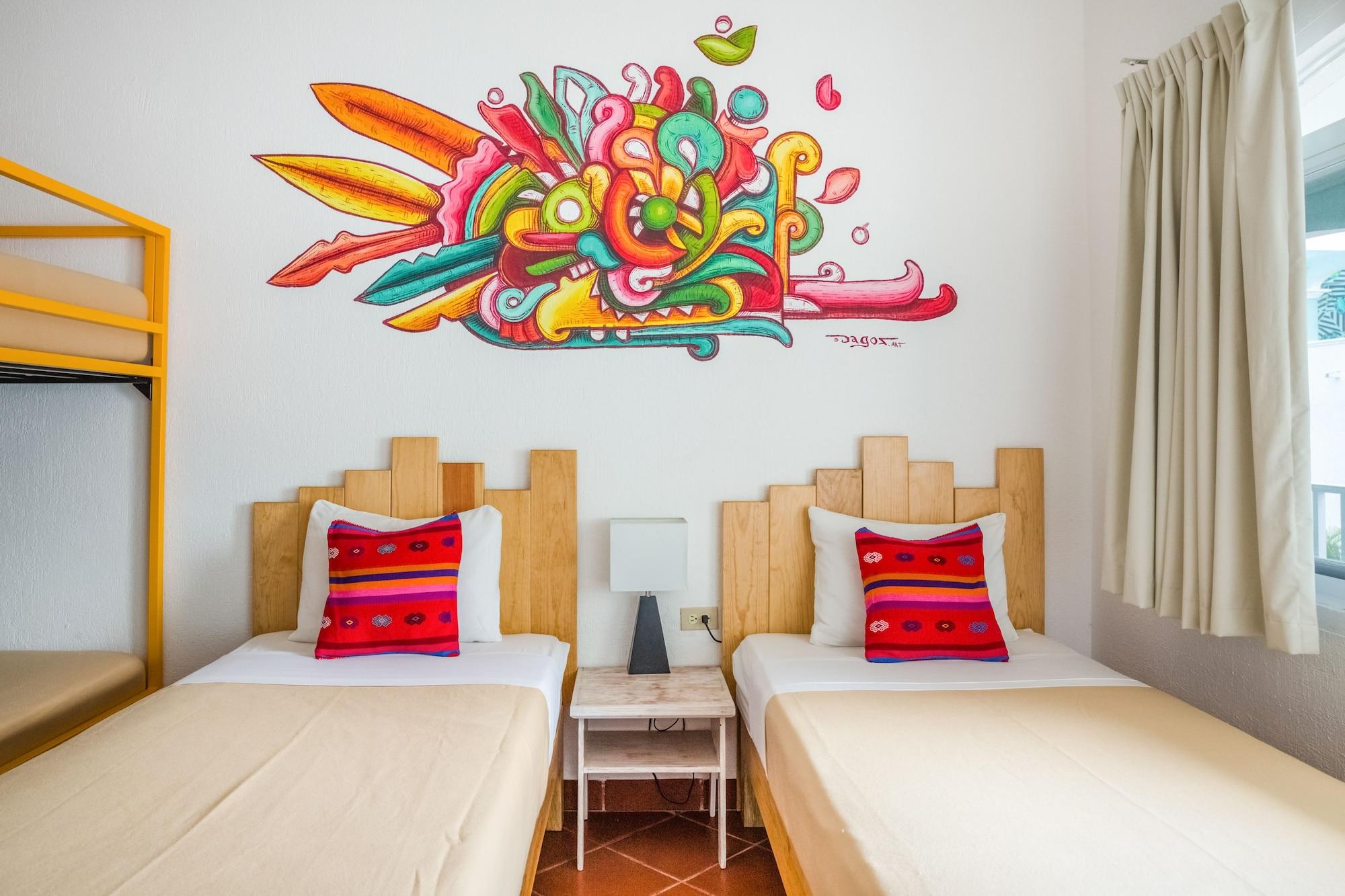 Selina Playa Del Carmen Hotel Bagian luar foto