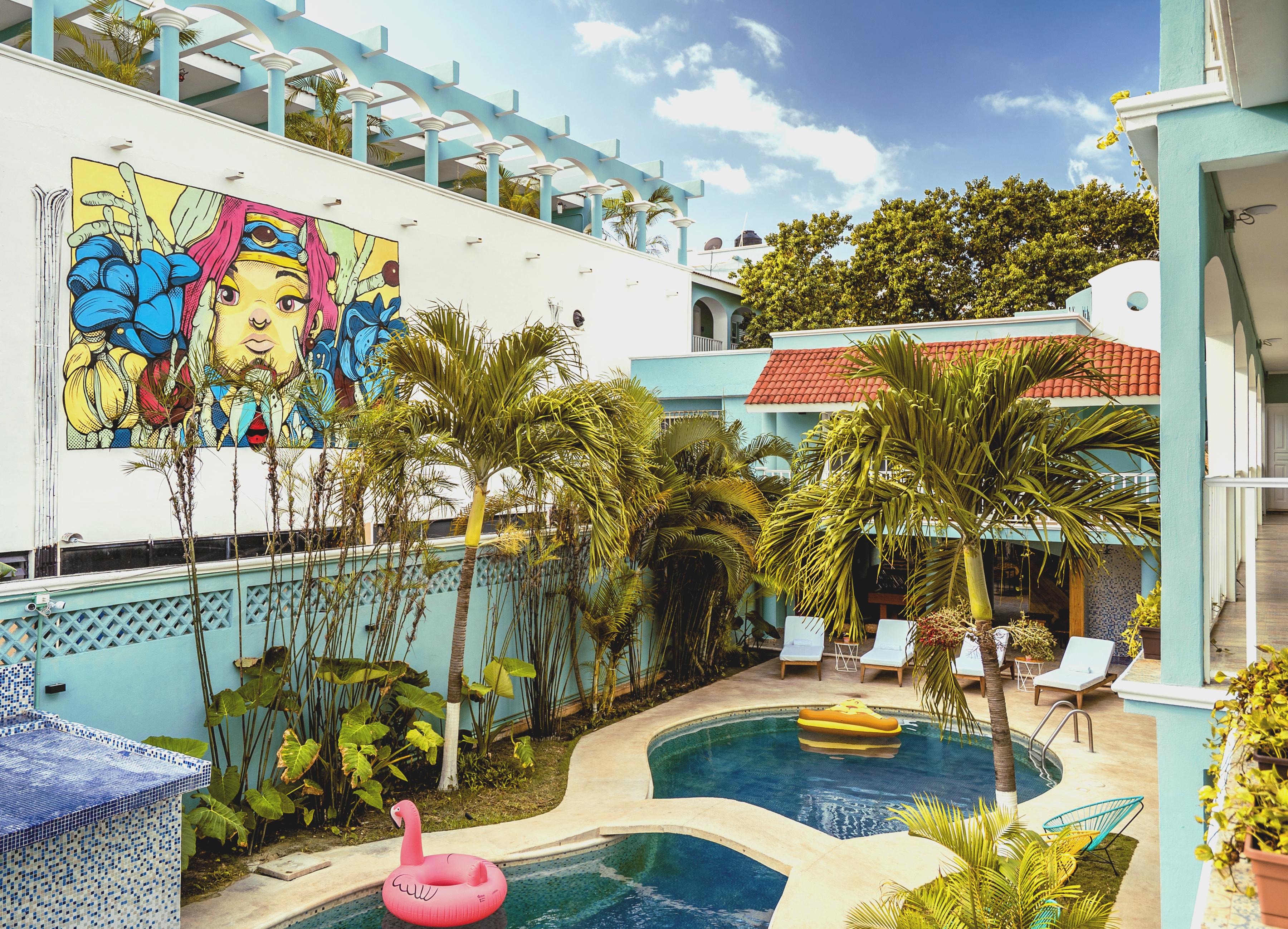 Selina Playa Del Carmen Hotel Bagian luar foto
